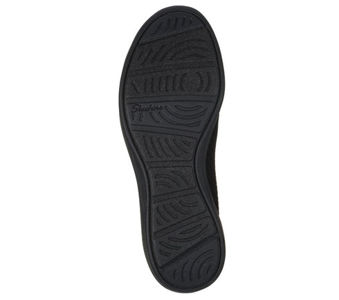 Pantofi sport, dama, SKECHERS ARYA-CLEAR SKIES 158761-BBK negru, textil